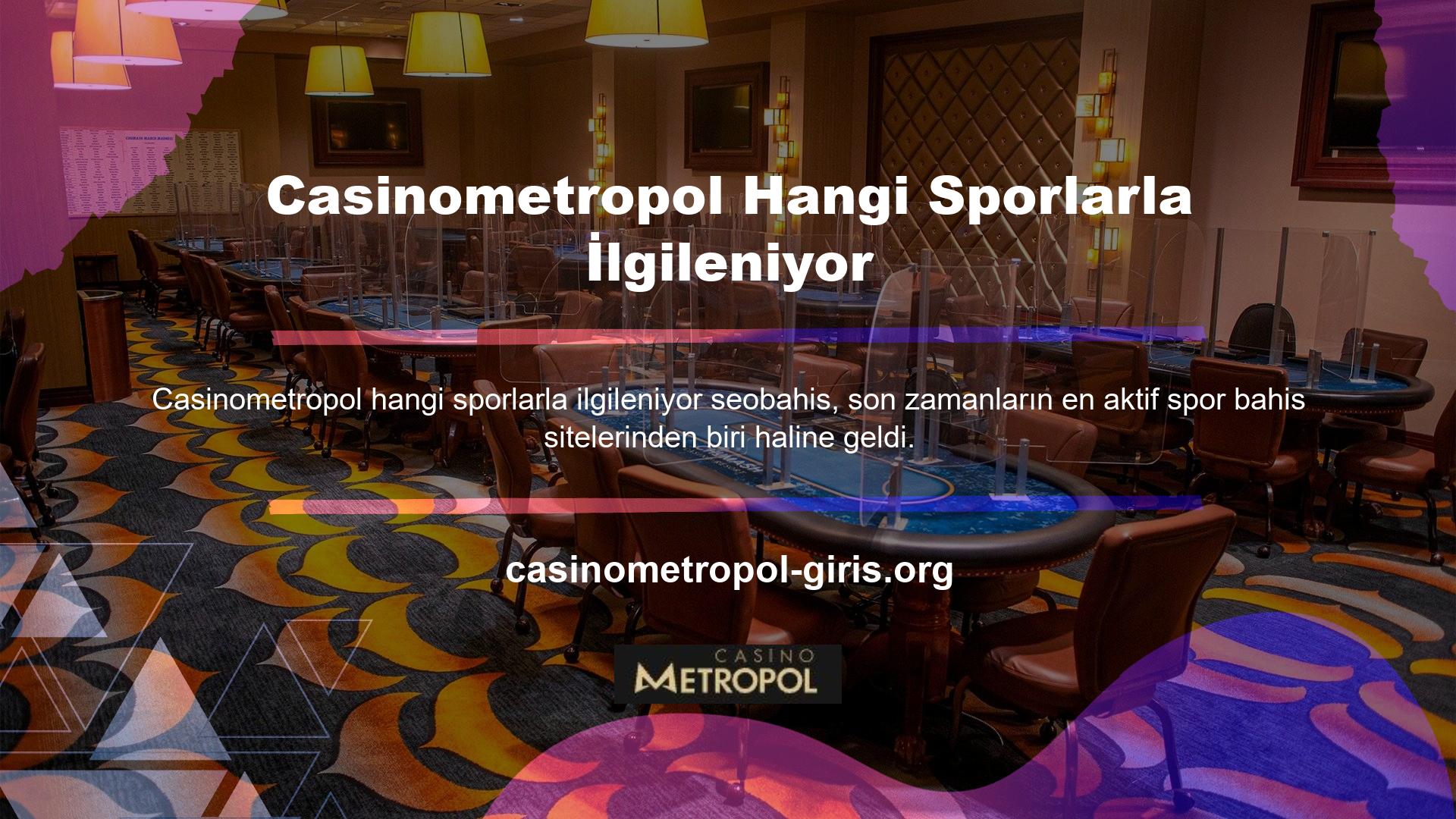 Casinometropol, odak alanlarındaki spor bahis sitelerinin ana sayfa düzenine öncelik vererek en iyi görünümü elde ediyor